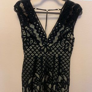 Free people nice lace mini dress
